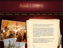 Tablet Screenshot of antik-lampen.de